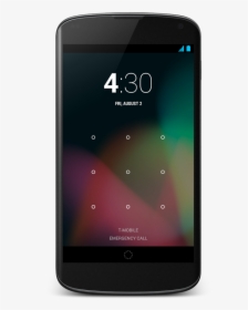 Android Screen Lock - Smartphone, HD Png Download, Transparent PNG
