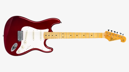 Sx St Candy Apple Red Guitarra Eléctrica - 50s Red Lacquer Strat, HD Png Download, Transparent PNG