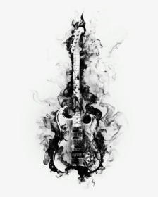 #guitar #guitarra #electric #electrica #eléctrica #rock - Guitar Creative Png, Transparent Png, Transparent PNG