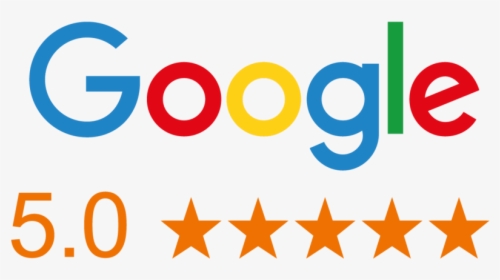 Google 5 Star Png - Google Five Star Rating, Transparent Png, Transparent PNG