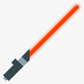 Lightsaber Vector - Lightsaber Icon, HD Png Download, Transparent PNG