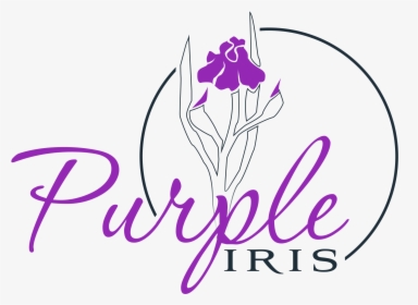 Transparent Purple Iris Png - Purple Iris Logo, Png Download, Transparent PNG