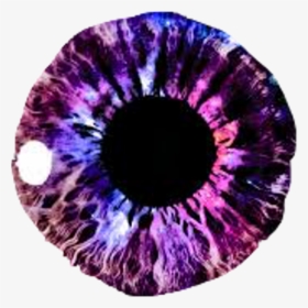 Eye Png Purple - Pink And Blue Eyes, Transparent Png, Transparent PNG