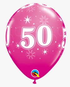 Transparent 50 Birthday Clipart - 40th Birthday Balloon Clipart, HD Png Download, Transparent PNG