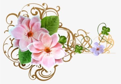 Bouquet Wedding Invitation Clip Art - Clipart Flower Design For Wedding Invitation, HD Png Download, Transparent PNG