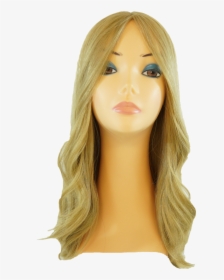 Premium Human Hair French Top Weft Back Women Wig- - Lace Wig, HD Png Download, Transparent PNG
