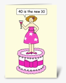 40th Birthday Humor 40 Is The New - 38th Birthday Cake Funny, HD Png Download, Transparent PNG