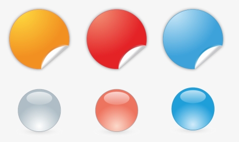 Labels, Sticker, Button, Ball, Bubble, Online, Red - Button Bubble, HD Png Download, Transparent PNG
