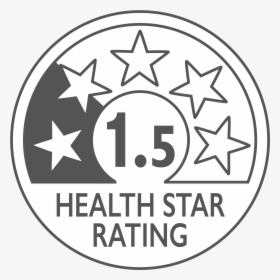 Health Star Rating - 0 Health Star Rating, HD Png Download, Transparent PNG