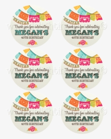 40th Birthday Mexican Fiesta Sticker Tags, HD Png Download, Transparent PNG