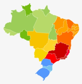 Mapa Do Brasil Svg, HD Png Download, Transparent PNG