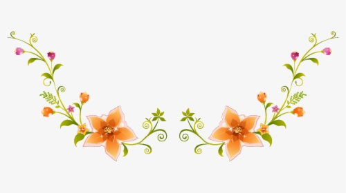 Cartoon Fresh Flower Vine Element - Flower Vines Png, Transparent Png, Transparent PNG
