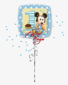 Transparent Mickey Balloons Clipart - Baby Blue Mickey Mouse, HD Png Download, Transparent PNG