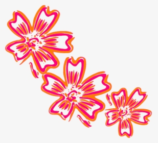 Flower Svg Clip Arts 600 X 543 Px - Navy Flower Design Png, Transparent Png, Transparent PNG
