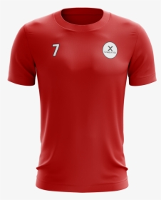 Football Jersey Png - Red And Black Football Kits, Transparent Png, Transparent PNG