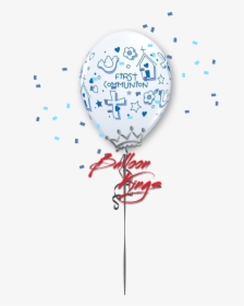 11in Latex First Communion Blue - Just Married Balloon Transparent Background, HD Png Download, Transparent PNG