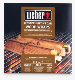Western Red Cedar Wood Wraps View - Weber Grill, HD Png Download, Transparent PNG