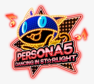 Persona 5 Dancing In Starlight Logo - Persona 5 Dancing Star Night Logo, HD Png Download, Transparent PNG