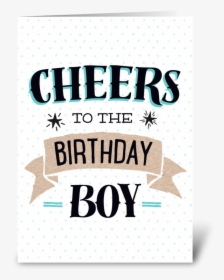 Birthday Boy Greeting Card - Poster, HD Png Download, Transparent PNG