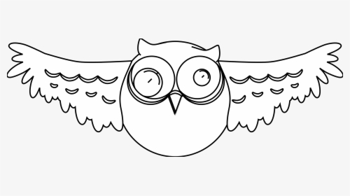 Cartoon Owl Black And White Wallpaper High Quality - Cartoon, HD Png  Download , Transparent Png Image - PNGitem
