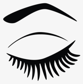 Kisspng Eyelash Extensions Clip Art Hand Painted Eyes - Clipart Transparent Lashes, Png Download, Transparent PNG