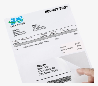 Integrated Labels, Form Labels, And Packing Lists - Parallel, HD Png Download, Transparent PNG