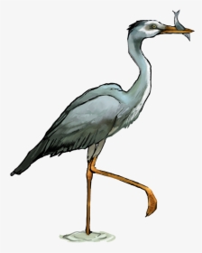 Clip Art Great Blue Heron Clipart - Transparent Heron Png, Png Download, Transparent PNG