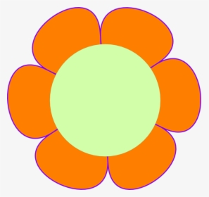 Large Cartoon Flower, HD Png Download, Transparent PNG