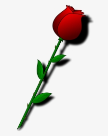 Valentine Flowers Clip Art - Valentine's Day Roses Clipart, HD Png Download, Transparent PNG