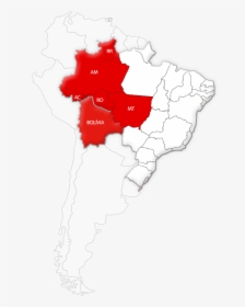 Mapa Do Brasil - Map, HD Png Download, Transparent PNG
