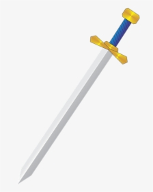 Sword, Right, Golden - Sword, HD Png Download, Transparent PNG