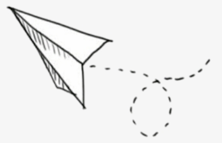 #decoracion #avion - Paper Airplane Doodle Png, Transparent Png, Transparent PNG