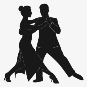 Transparent Dance Couple Png - Silhueta Dança De Salão, Png Download, Transparent PNG