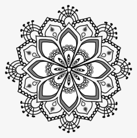 Free Series Rt Everyday - Mandala Black And White Png, Transparent Png, Transparent PNG
