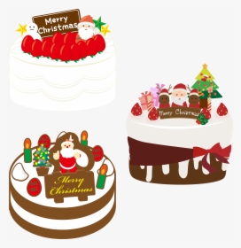 Japanese Christmas Cake - Japanese Christmas Cake Clipart, HD Png Download, Transparent PNG