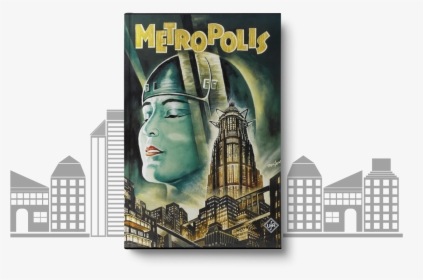 Transparent Girl Falling Png - Metropolis 1927 Cover, Png Download, Transparent PNG
