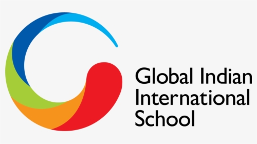 Indian School Bus Png , Png Download - Global Indian International School Logo, Transparent Png, Transparent PNG