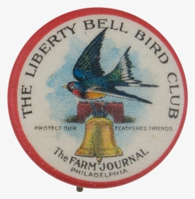 Liberty Bell Bird Club Club Button Museum - Red-tailed Hawk, HD Png Download, Transparent PNG