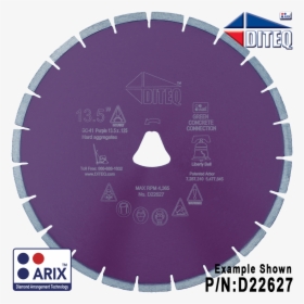 Gc-41ax Purple Arix Liberty Bell Blades - Saw Blade, HD Png Download, Transparent PNG