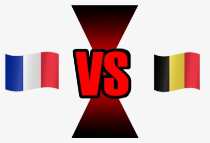 Fifa World Cup 2018 Semi-finals France Vs Belgium Png - Graphic Design, Transparent Png, Transparent PNG