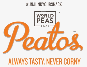 Peatos Snacks , Png Download - Calligraphy, Transparent Png, Transparent PNG