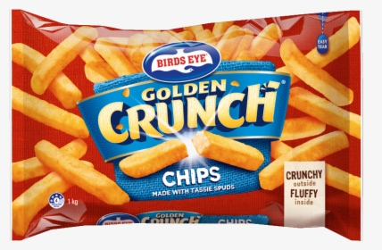 40224 Gc Chips 1kg - Birds Eye Golden Crunch Chips, HD Png Download, Transparent PNG