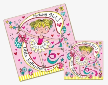 Ballet Birthday Card Jigsaw Card - Illustration, HD Png Download, Transparent PNG