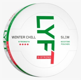 Lyft Winter Chill X-strong Slim - Lyft Snus, HD Png Download, Transparent PNG