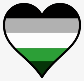 Heart Grayaromantic Pride, HD Png Download, Transparent PNG