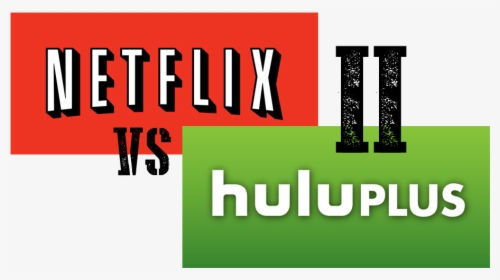 Netflix Vs Hulu Plus - Netflix, HD Png Download, Transparent PNG