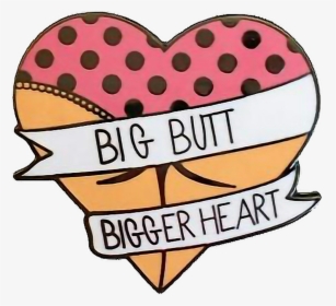 Tumblr Snapchat Aesthetic Filter Love Cute Bigbutt - Butt Heart, HD Png Download, Transparent PNG