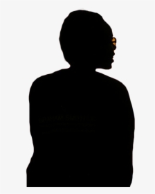African Man Looking At Sunset - Silhouette, HD Png Download, Transparent PNG