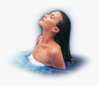 Lady Next To A Hot Tub - Girl, HD Png Download, Transparent PNG
