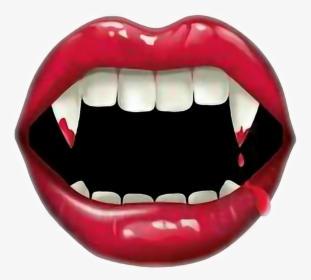 Boca De Vampiro , Png Download - Vampire Mouth Clipart, Transparent Png, Transparent PNG